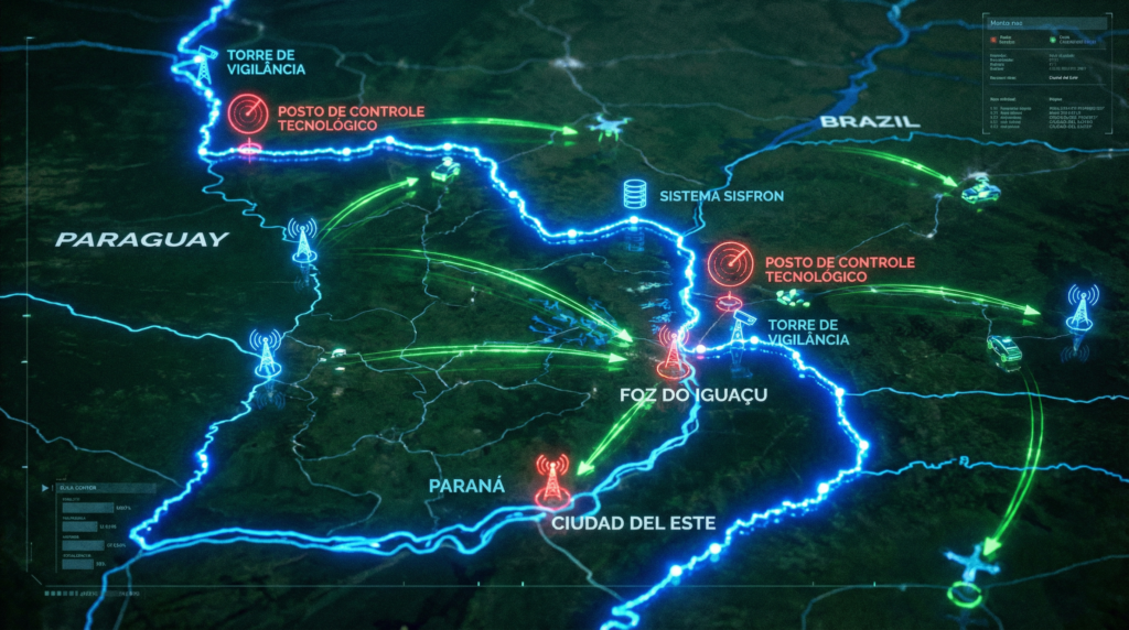 Recuperação transfronteiriça de veículos na fronteira Brasil Paraguai